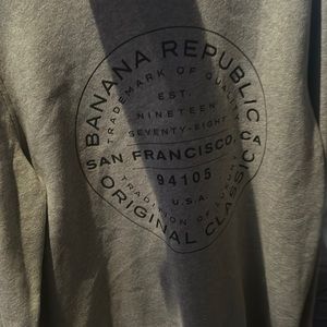 Banana Republic sweatshirt